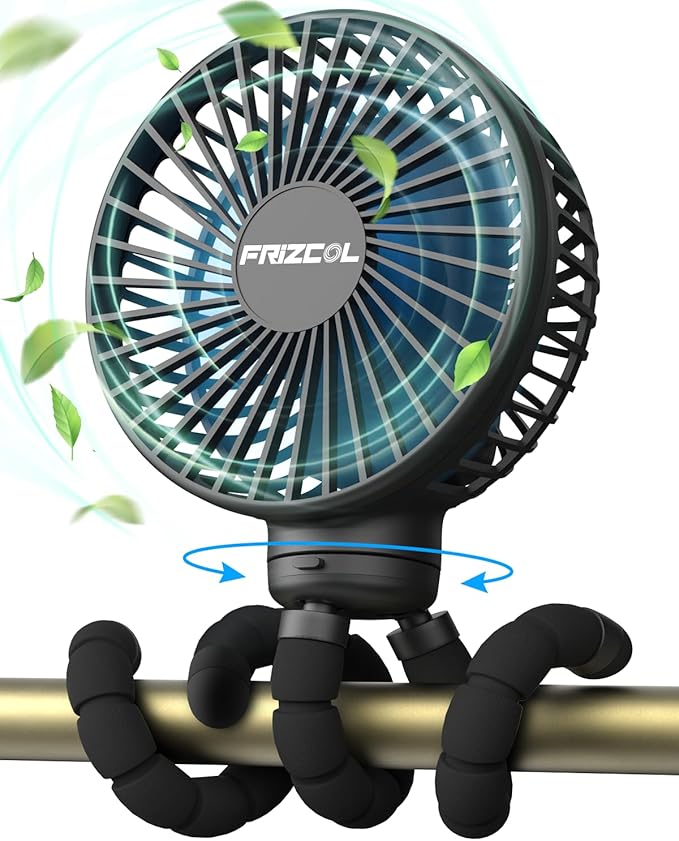 FRIZCOL Stroller Fan for Baby - Portable Fan